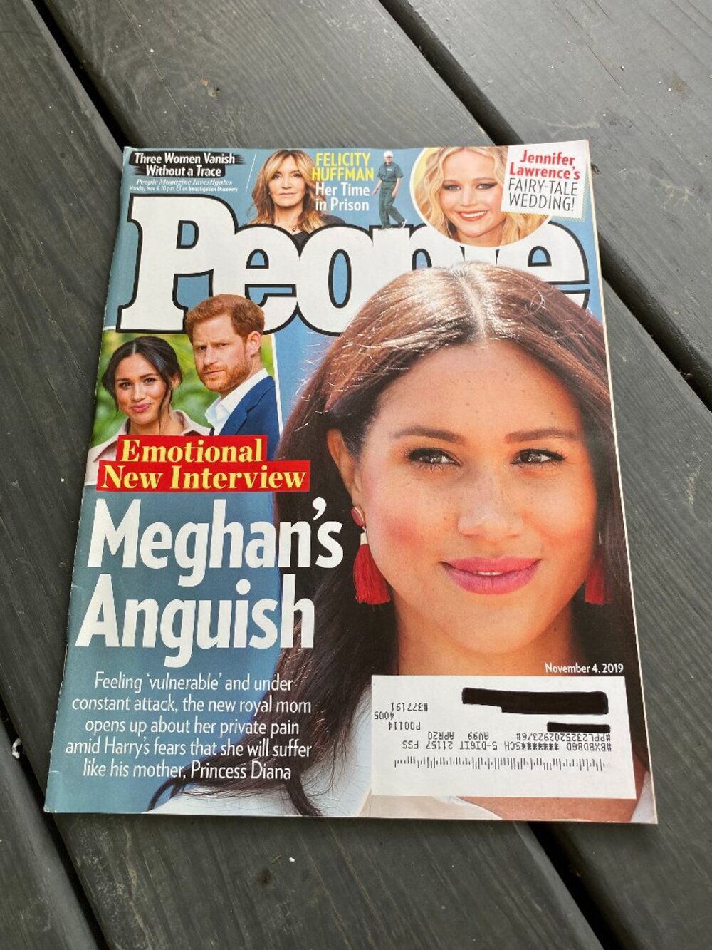 People- Meghan's Anguish-Nov. 4, 2019